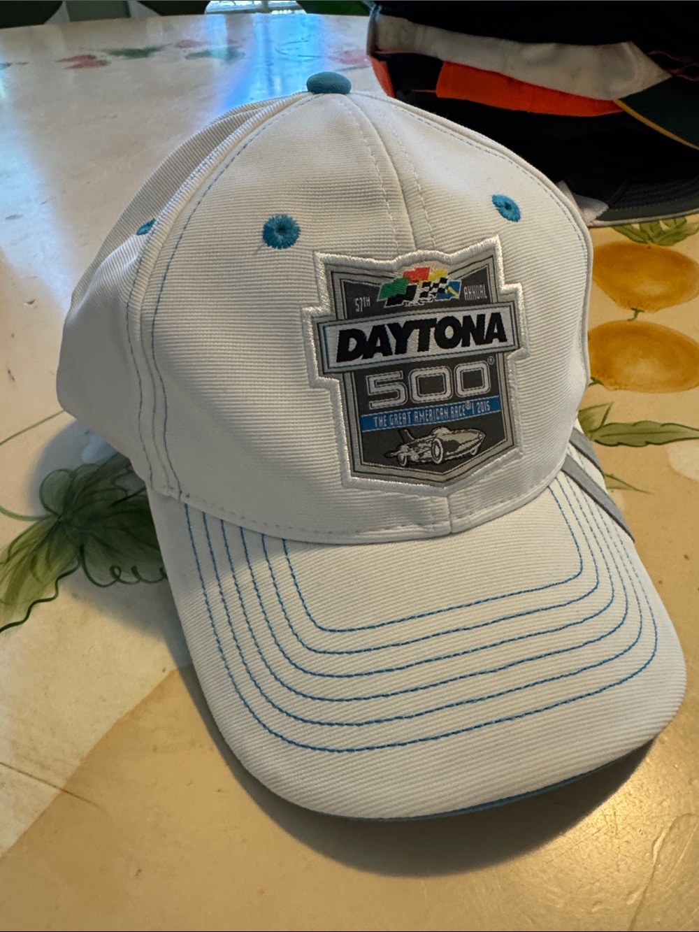 NWT Daytona 500 White Men’s Baseball Cap